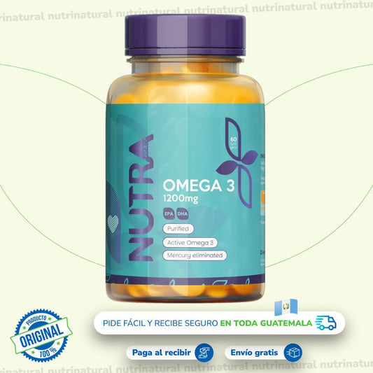 OMEGA 3 NUTRA 2.200MG LIBRE DE MERCURIO
